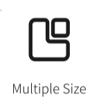 multiple size-modified